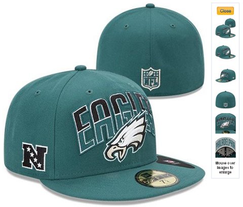 2013 Philadelphia Eagles NFL Draft 59FIFTY Fitted Hat 60D22